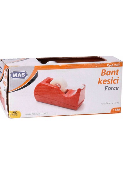 740 Force Bant Kesici 33 M.(Kırmızı)