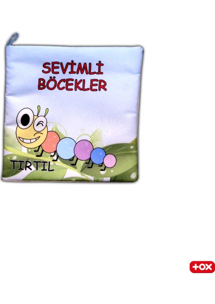 Sevimli Böcekler Kumaş Sessiz Kitap