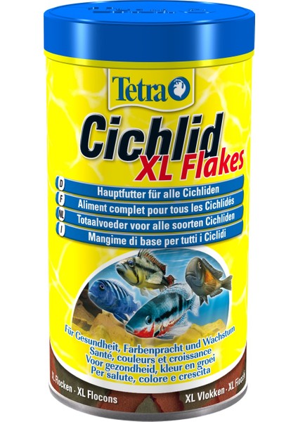 Cichlid XL Flakes Pul Balık Yemi 500ml