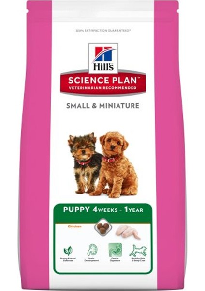 Science Plan Small & Miniature Tavuklu Yavru Köpek Maması 3 Kg
