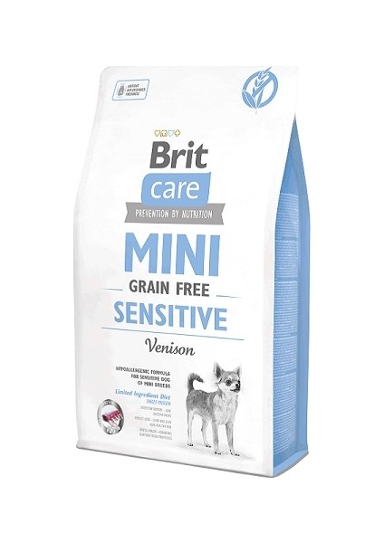 Tahılsız Mini Hassas Geyikli Köpek Maması 2 kg