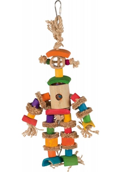 Kuş Oyuncağı Bambu Adam 25 Cm