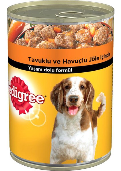 Tavuklu Köpek Konservesi 400 gr