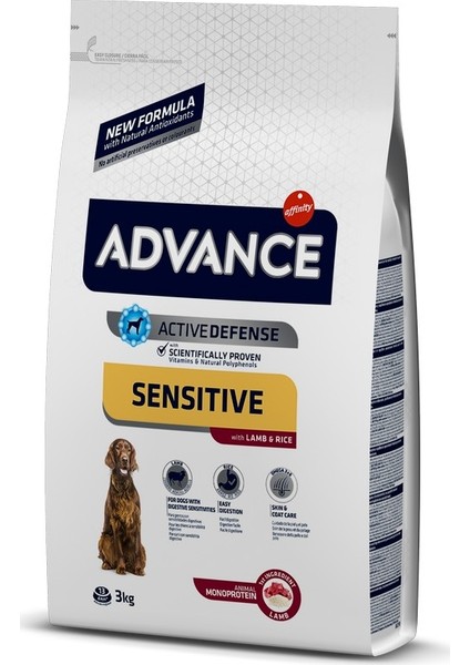 Lamb & Rice Kuzu Etli Hassas Yetişkin Köpek Maması 3 Kg