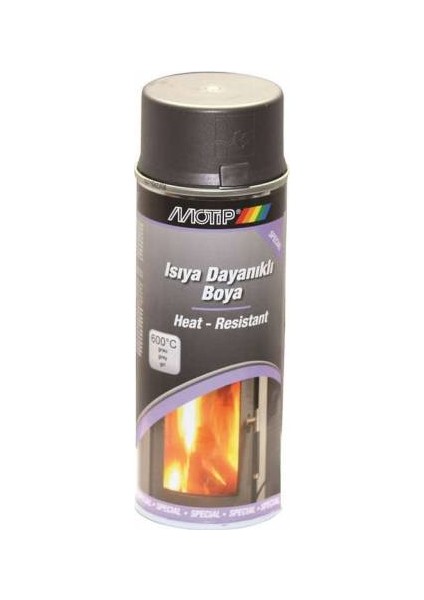 Isıya Dayanıklı Boya Gümüş 600°C 400 ml