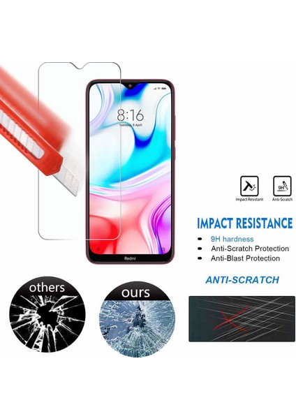Xiaomi Redmi 8-8A Esnek Kırılmaz Nano Cam Ekran Koruyucu modelleri