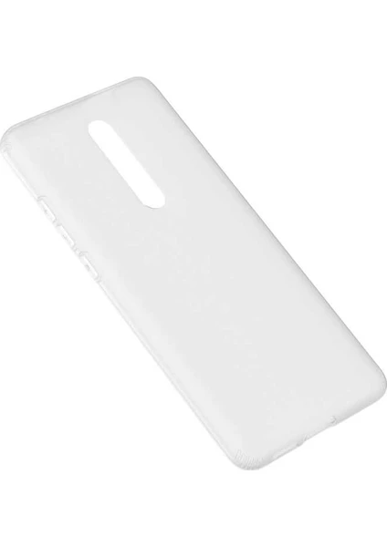 Case 4U Xiaomi Mi 9T Kılıf Mat Silikon Arka Kapak Odos Şeffaf