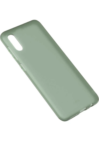 Case 4U Samsung Galaxy A50s / A30s / A50 Kılıf Mat Silikon Arka Kapak Odos Koyu Yeşil