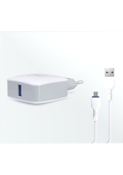 Micro USB Hızlı Şarj Aleti SG19 ( BEYAZ)
