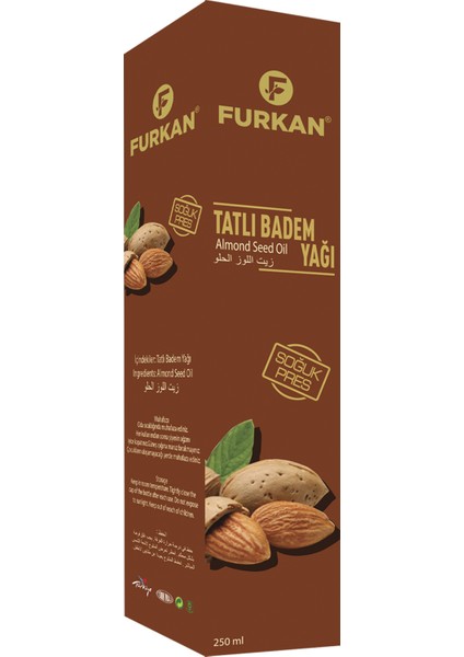 Tatlı Badem Yağı 250 ml