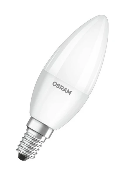 5.0 W Sarı Işık E-14 Duy Mum Buji LED Ampul 12'li