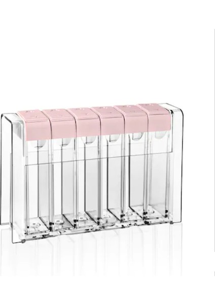 Fatess 6 lı Şeffaf Baharatlık Standı modelleri