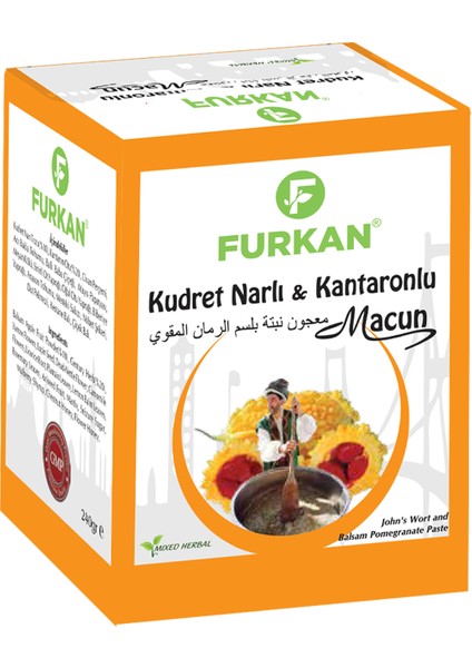 Kudret Narlı & Kantaronlu Macun 240 gr