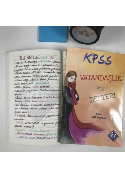 2020 KPSS Vatandaşlık Not Defteri