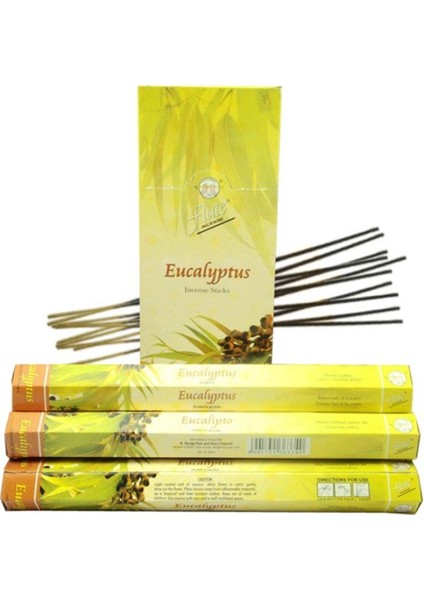 Tütsü Okaliptus (Eualyptus)  6X20  120  Sticks Incens