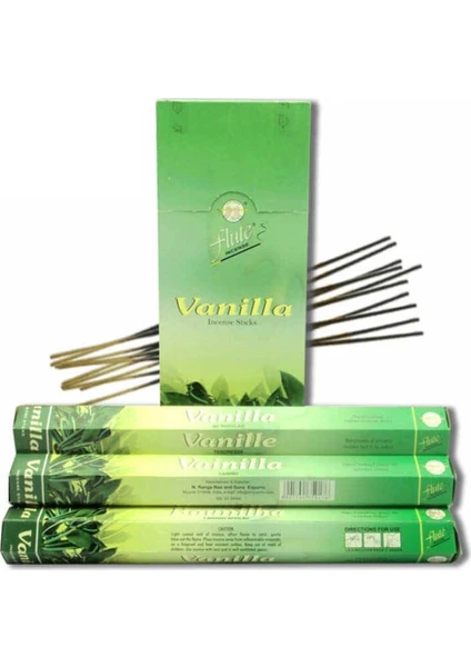 Tütsü Vanilya (Vanilla) 6X20  120  Sticks Incense