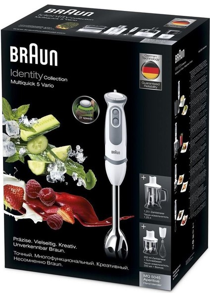 Multiquick 5 Mq 5045 Wh Aperitive 750 W Blender