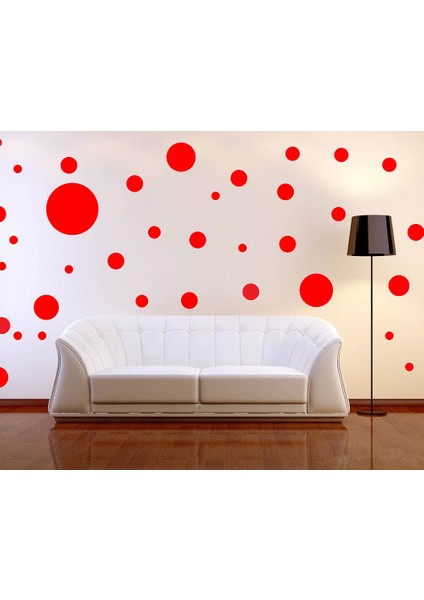 Bugybagy Gold Duvar Stickerı Puantiye Karışık Boy 180 Adet çocuk Odası Duvar Dekorasyonu modelleri