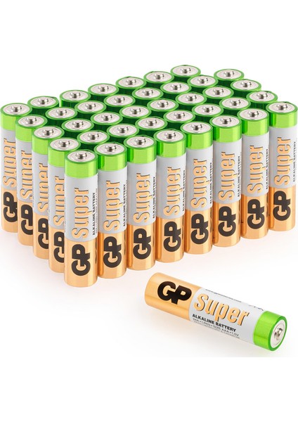 Super Alkalin 40'lı AAA Boy İnce Pil (GP24A-2VS40)