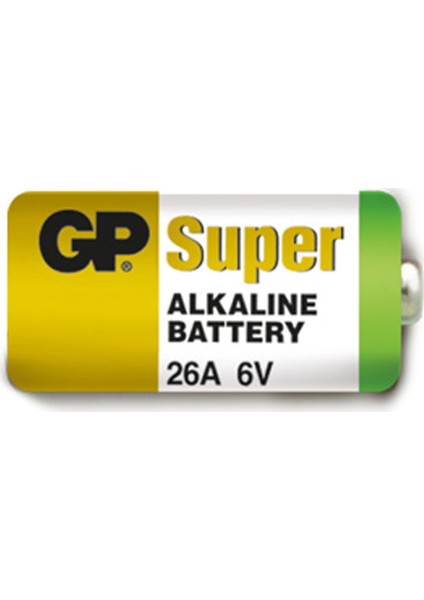 Tek'li 26A 6V Yüksek Voltaj Spesifik Pil (GP26AF-2C1)