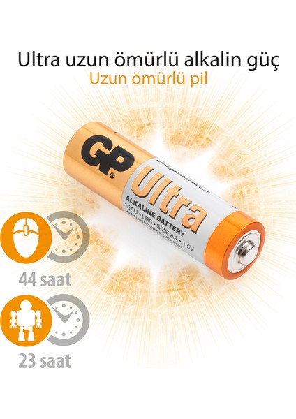 15Au Alkaline Lr6 Kalem 12Li Blister Pil indirimleri