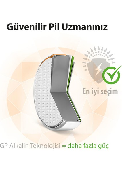 5'li LR44 Alkalin Düğme Pil  (GPA76-C5)