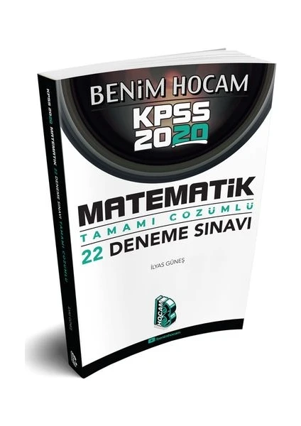 Benim Hocam Yayınları  2020 KPSS Matematik Tamamı Çözümlü 22 Deneme