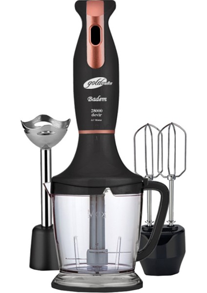 GM-7234G Badem Gold 500 W Blender Seti