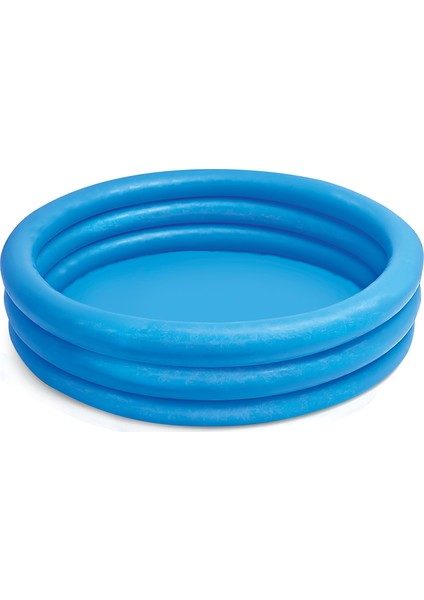 Kaydıraklı Oyun Seti (Mavi Havuz / 6 cm 100'lü Oyun Havuz Topu / Pompa / Kaydırak)