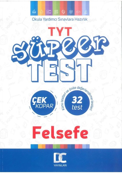 Dc Yayınları TYT Felsefe Süpeer Çek Kopar Yaprak Test