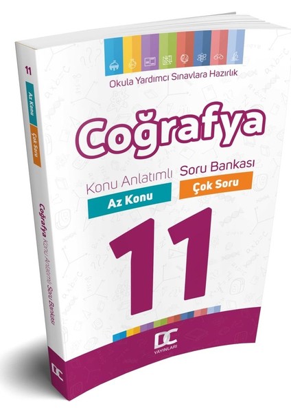 11. Sınıf Coğrafya Konu Anlatımlı Soru Bankası