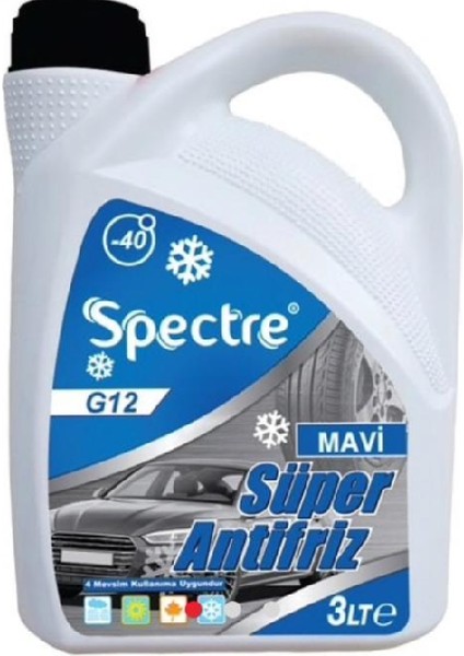 G12 -40C Antifiriz Mavi 3 lt