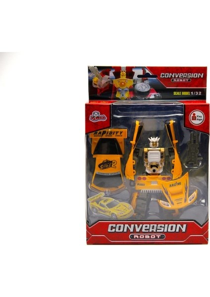 Dönüşebilen Robot Araba 1:32 Series