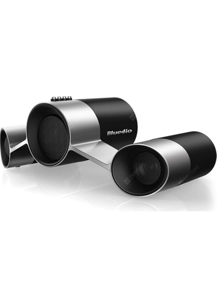 Us 2.1 Kanallı Kablosuz Bluetooth Speaker Hoparlör Siyah