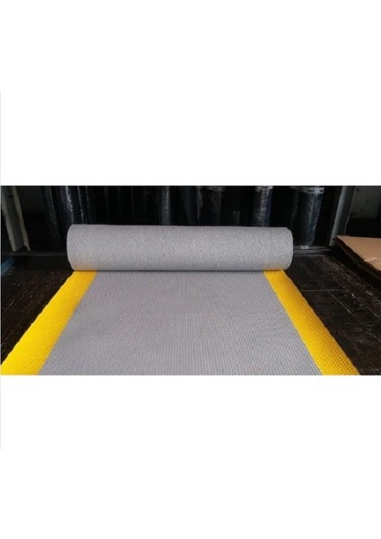2 mm Yalıtkan Paspas Gri Şeritli 35 x 100 cm