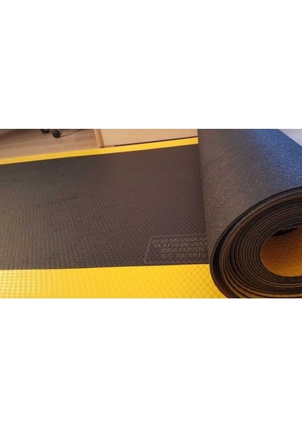 5 mm Yalıtkan Paspas Siyah Şeritli 50 x 100 cm