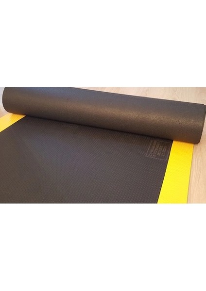 5 mm Yalıtkan Paspas Siyah Şeritli 50 x 100 cm
