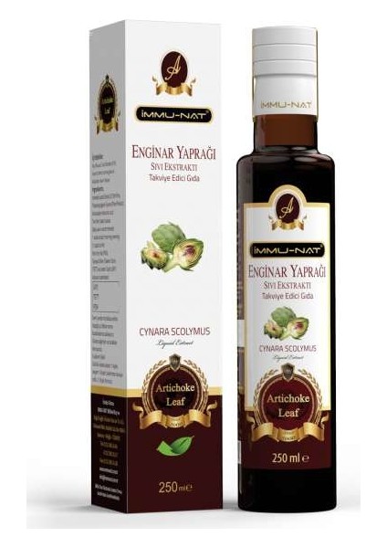 Enginar Yaprağı Sıvı Ekstraktı 250 ml