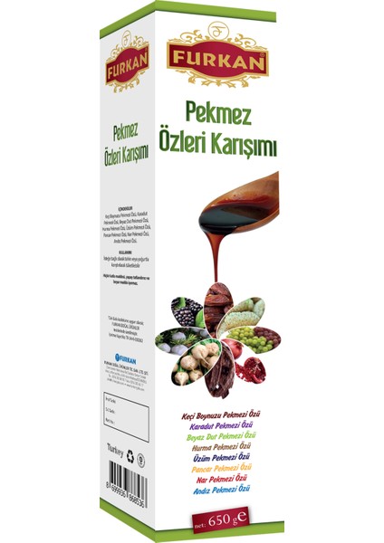 Karışık Pekmez Özleri 650 gr