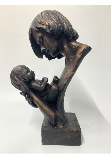 Anne ve Bebek Bronz