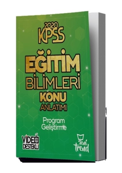 2020 KPSS Eğitim Bilimleri Program Geliştirme Konu Anlatımı