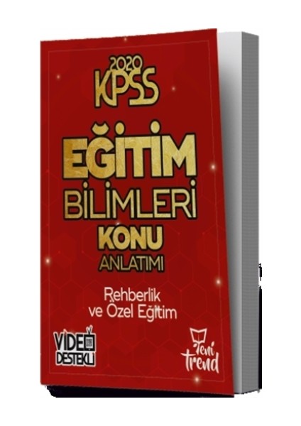 2020 KPSS Eğitim Bilimleri Rehberlik ve Özel Eğitim Konu Anlatımı