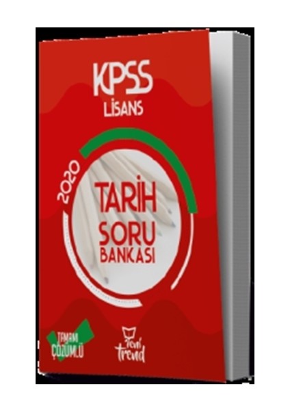 2020 KPSS Tarih Soru Bankası