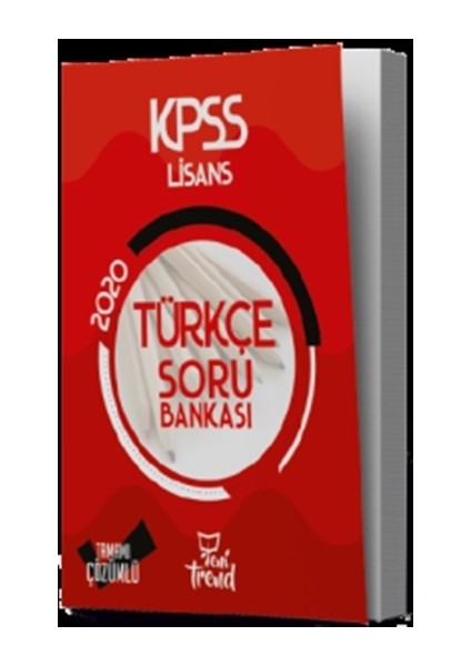 2020 KPSS Türkçe Soru Bankası