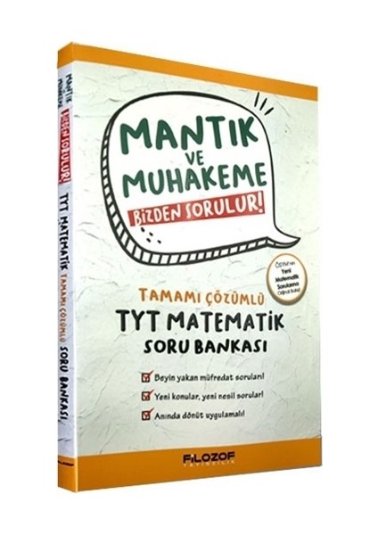 TYT Mantık ve Muhakeme Çözümlü Matematik Soru Bankası