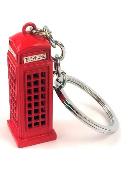 Metal Anahtarlık London Telefon Kulübesi Temalı fiyatları