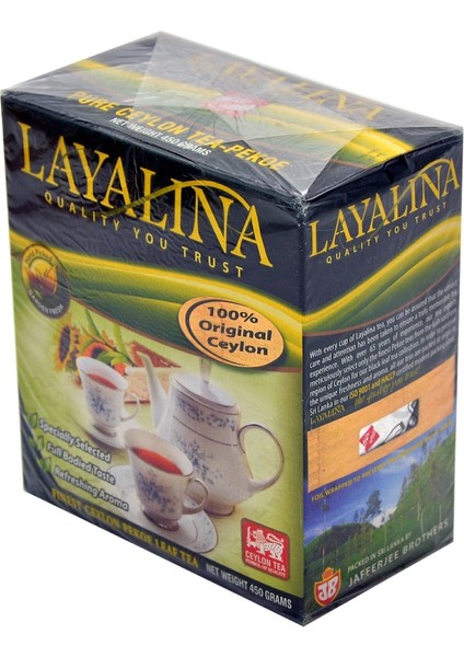 Layalına Ceylon Pekoe Leaf Tea 450 gr