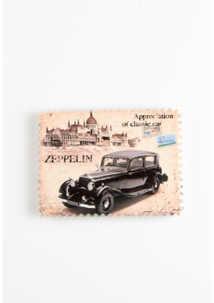 Buzdolabı Magneti Zeppelin Klasik Otomobil