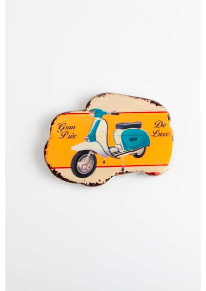 Buzdolabı Magneti Scooter Gran Prix Lambretta