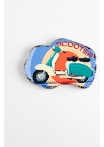 Buzdolabı Magneti Klasik Scooter Vespa